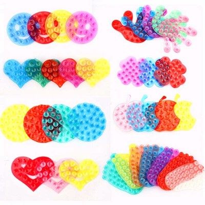 10pcs/lot New Lovely Strong Double Side Vacuum Sucker Magic