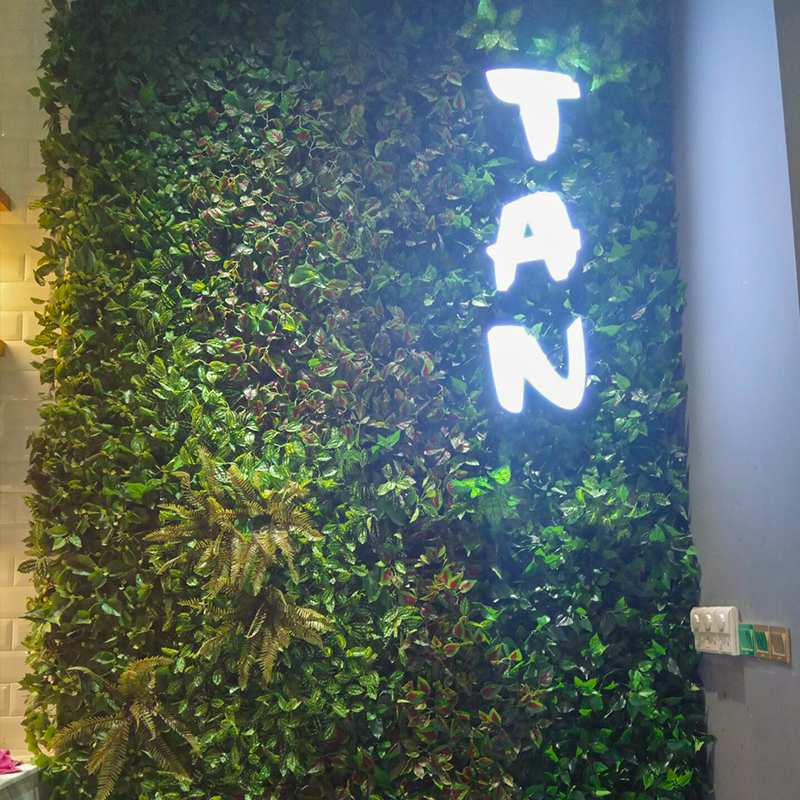 仿真植物墙装饰立体绿植墙仿生网红人造背景假花草坪造景人工草皮