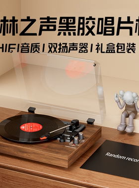 德国柏林之声T30黑胶唱片机复古留声机音响蓝牙音箱客厅高端礼物