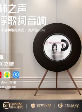 德国柏林之声R1悬浮歌词蓝牙音响