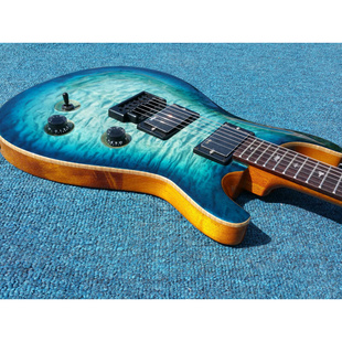 prs水波纹蓝色电吉他