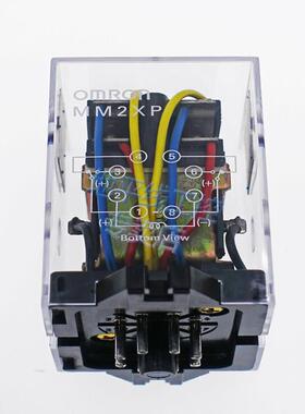 日本原装OMRON中间功率继电器 MM2XP mm2xpn MM4XP mm4xpn全电压