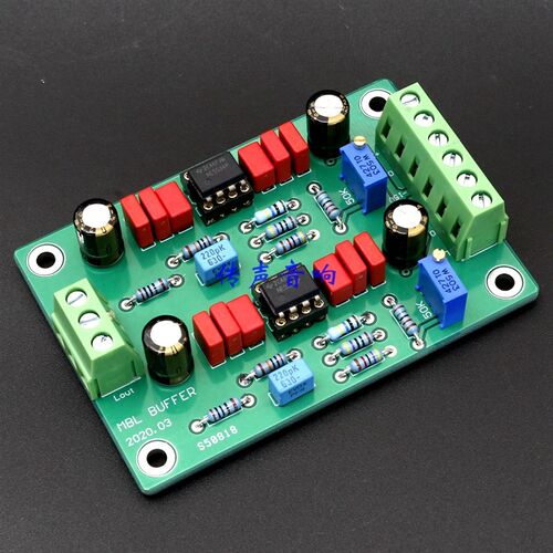 MBL6010D前级核心     双声道    超级缓冲板(附AP测试)