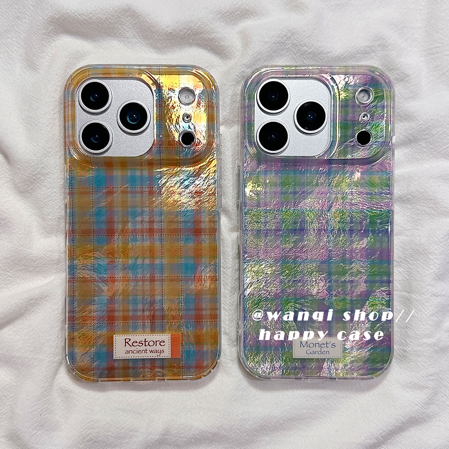 适用于iPhone亚克力小众手机壳