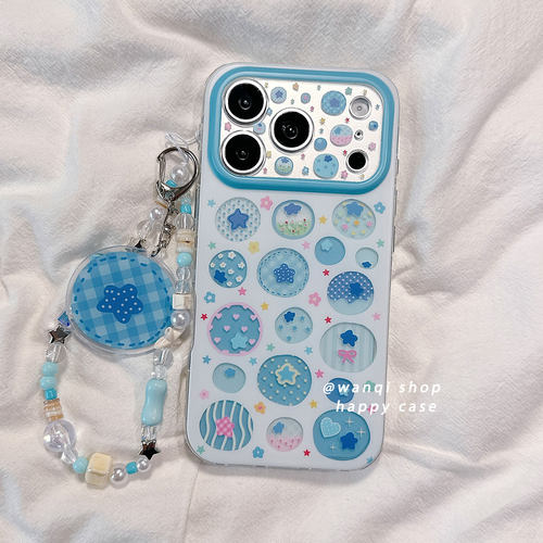 适用于iPhone可爱蓝莓手机壳