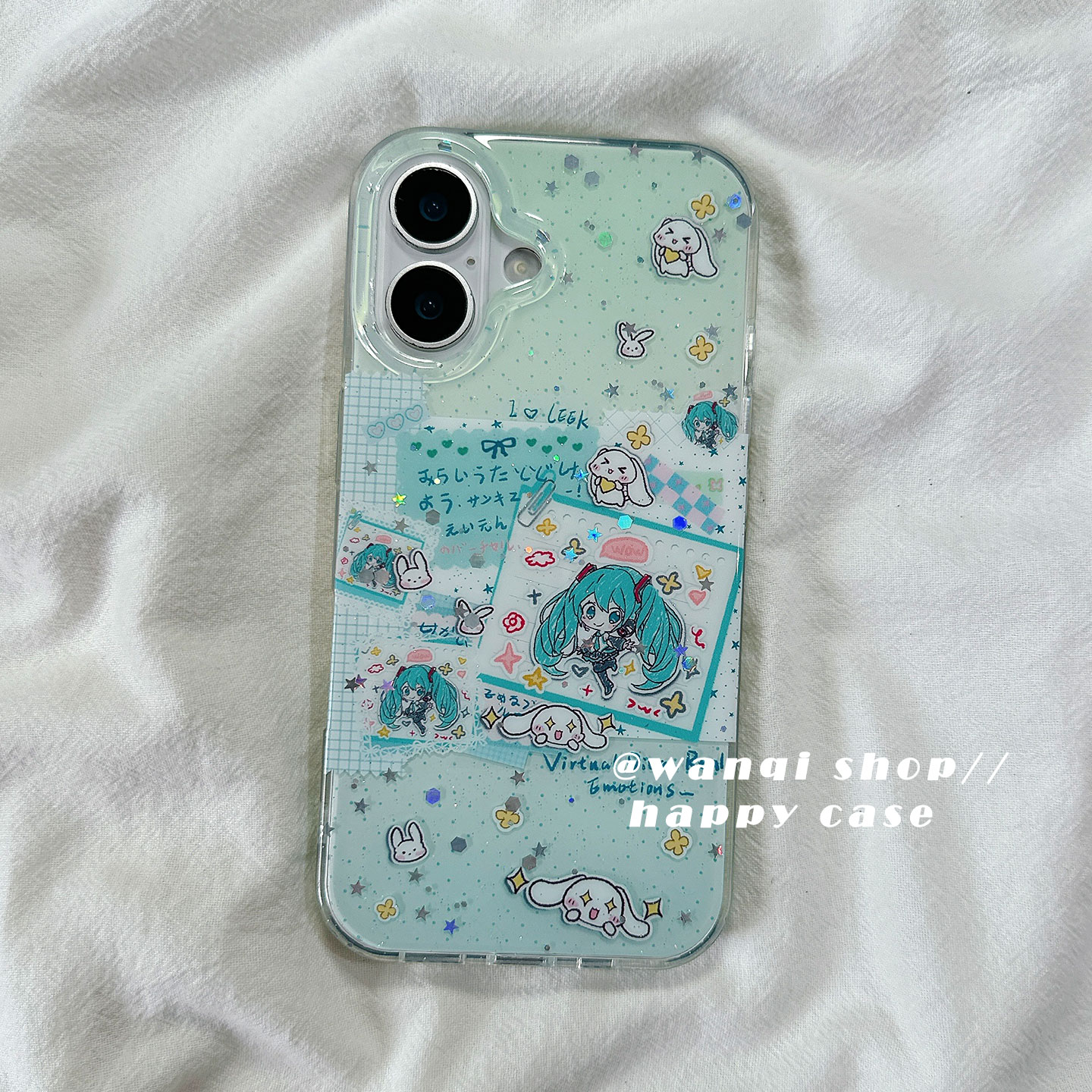 适用于iPhone亚克力卡通手机壳