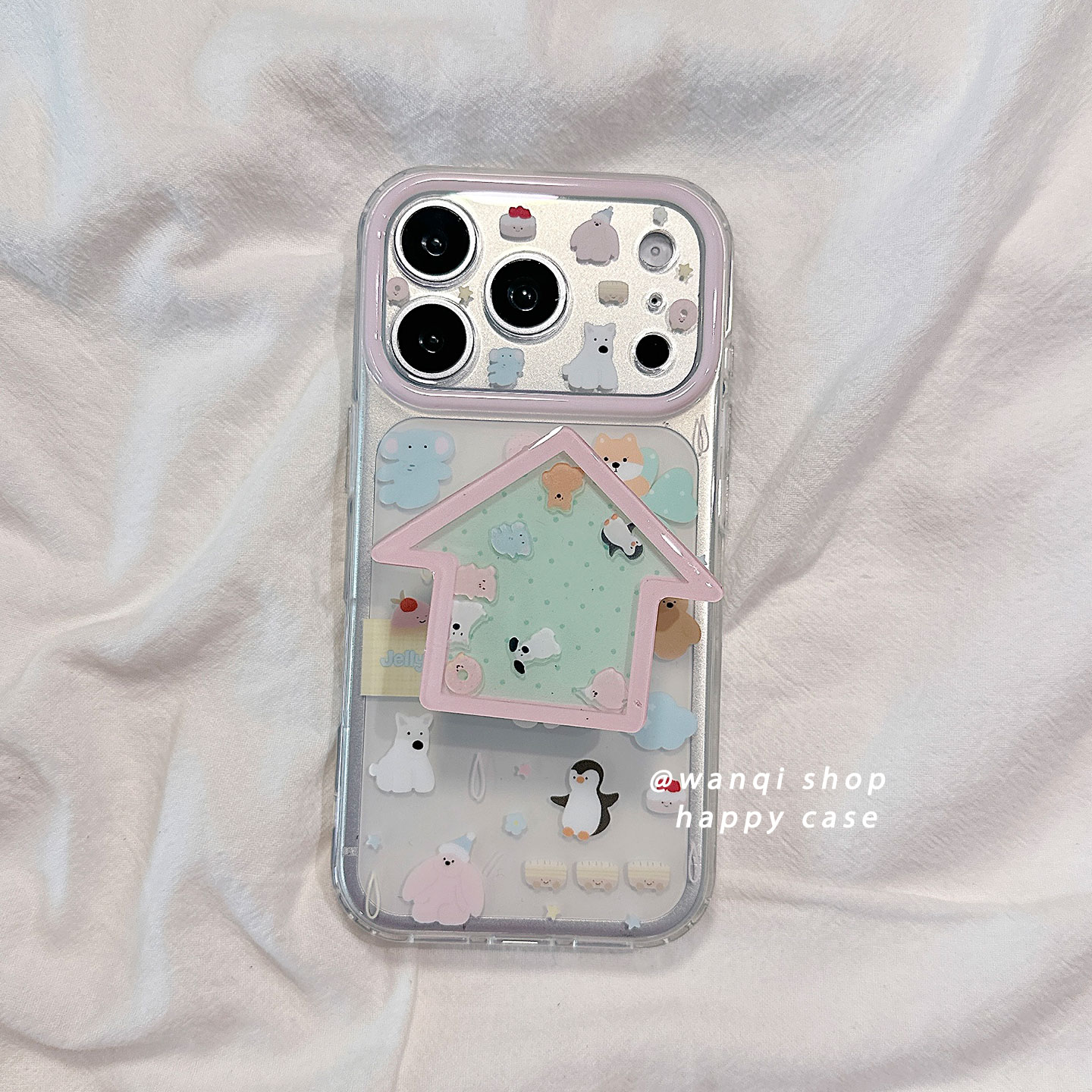 适用于iPhone可爱卡通手机壳图片