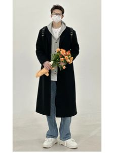男装2024新款衣服秋冬季时尚高级感外套搭配裤子痞帅男装一套成熟