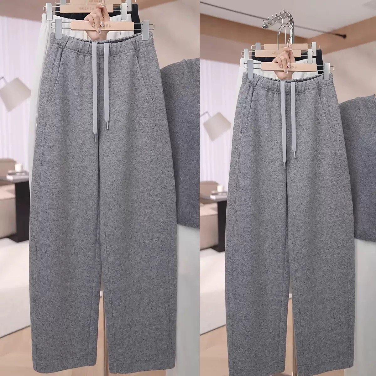 清仓捡漏加绒加厚大码阔腿裤女秋冬显瘦香蕉裤宽松中年妈妈休闲裤,女装/女士精品,大码裤装,淘宝优惠券,粉丝福利购,淘宝优惠卷