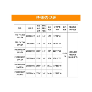 24V 魏德米勒PRO 250W 直流平板电源2660200292 10.5A开关电源