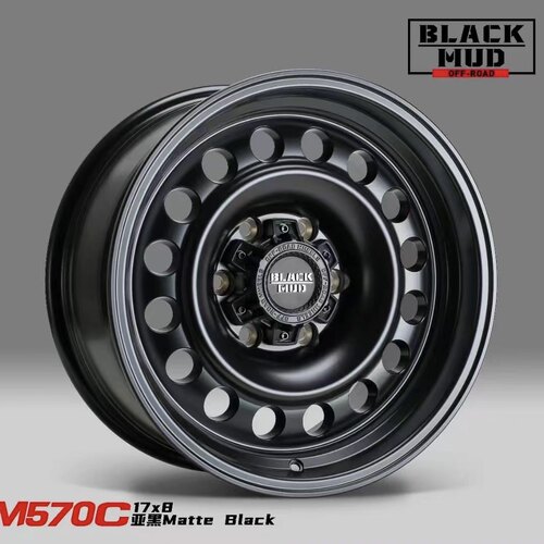 黑泥M570C轮毂适配坦克300新212普拉多BJ40游骑侠长城炮DMAX烈马