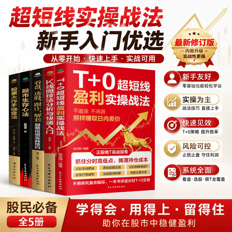 【股票看盘从入门到精通】T+0超短线盈利实操战法股票入门基础知识 股票短线战法 股票趋势技术分析 股票k线图