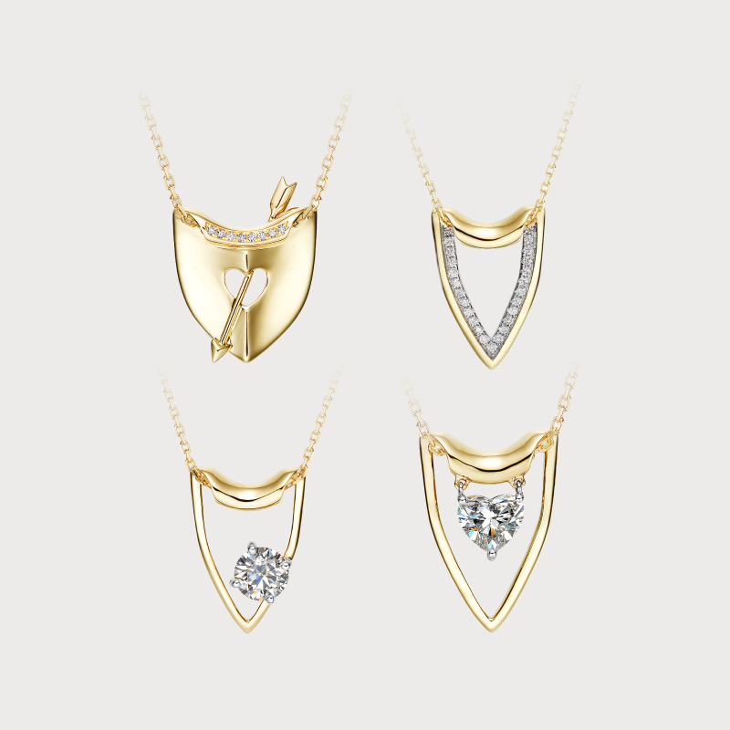 送给偏爱的她钻石项链