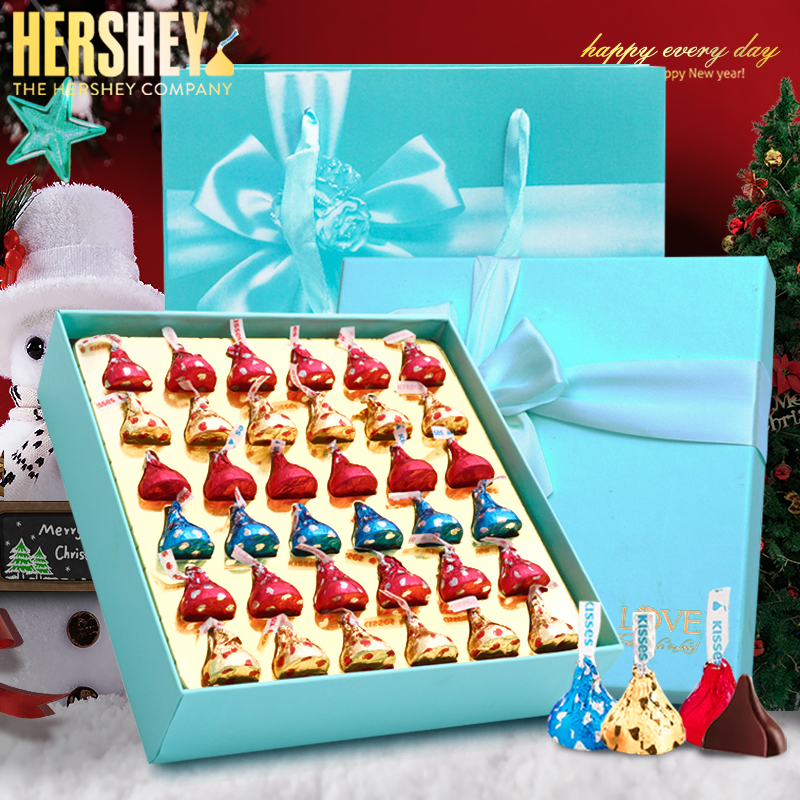 好时kisses巧克力36粒礼盒装