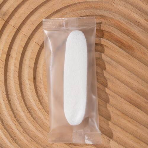 极速包邮现货加厚白色一次性采薇压缩洗脸扑海绵洁面脸部清洁洗脸