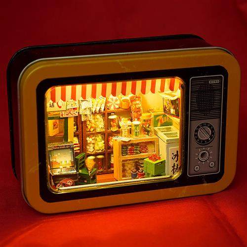 巧之匠diy小屋古风手工房子拼装模型微缩模型盒子剧场生日礼物女