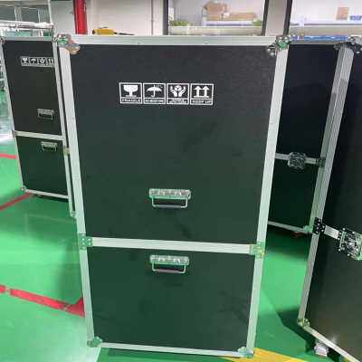 极速新品厂新定做航空箱铝合金箱仪器设备箱拉杆箱铝箱防震防护箱