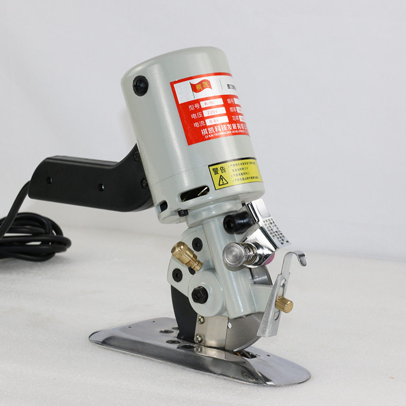 极速销琪凯90型电动圆刀 手提式服装电剪刀 裁剪机 裁布机 切布机