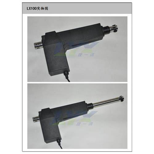 好货销LX100 8000N电动推杆电机不锈钢大推力12V24V直线推拉伸缩