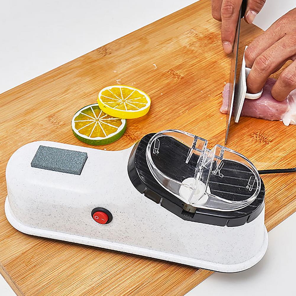 Kitchen Electric Knife Sharpener Or 1pc Replace Sharpener