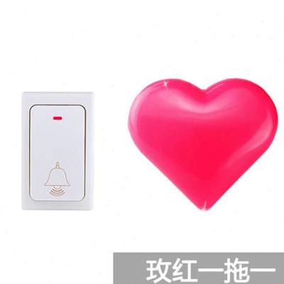 极速家用门铃无线 遥控闪灯强闪光灯 老人聋人呼叫器大音量 自发