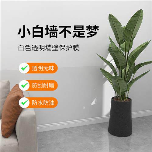 极速壁纸保护膜护墙透明贴纸墙面墙壁墙布防脏防撞条防污防水墙贴