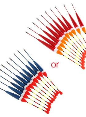 10pcs Carp Fishing Floats Set Buoy Bobber Stick For Fish