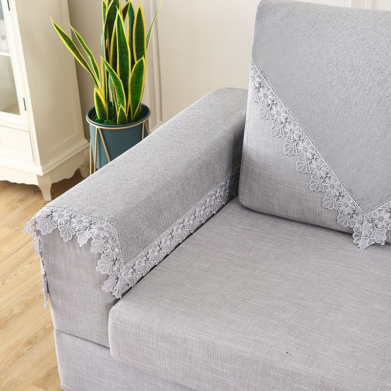 巾沙发盖布坐垫套子蕾丝布艺靠背巾三角盖巾扶手巾防滑全盖座套罩