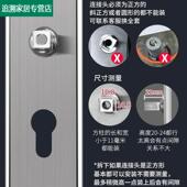 极速室内门把手配件手柄卧室防盗门锁通用型不锈钢家用化妆室木门