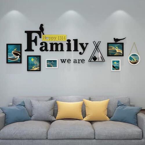 好货Living room decorative paintiVng irregular combination h