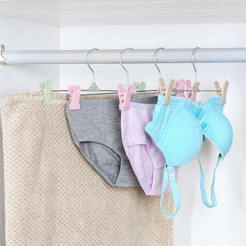极速防滑塑料裤夹无痕裤架裤子收纳夹子裤挂裙夹内衣挂家用服装店