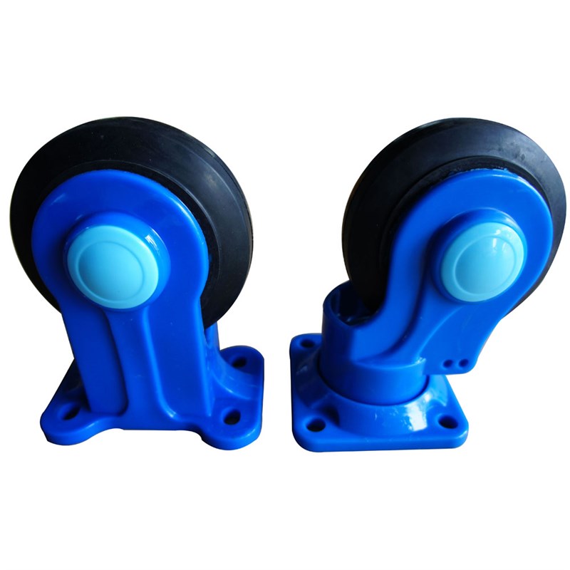 【包邮】单层折叠扶手超静音平板车物流手推车运货车装卸物周转车