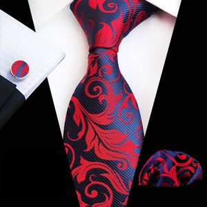极速necktie + cufflinks + hanky men suit 3 sets neck tie man