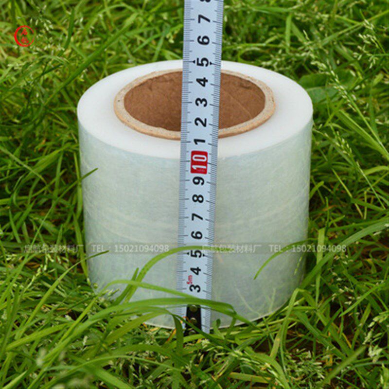 好货宽10cm PE缠绕膜包装膜拉伸膜工业保鲜膜塑料薄膜托盘膜自粘