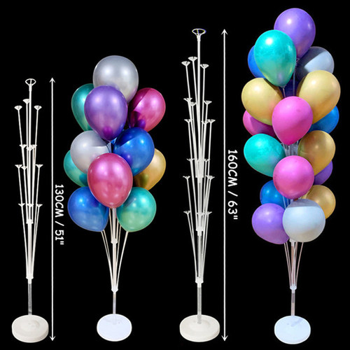 好货1Set 7/19 Tube Balloon Holder Balloons Stand Column Conf