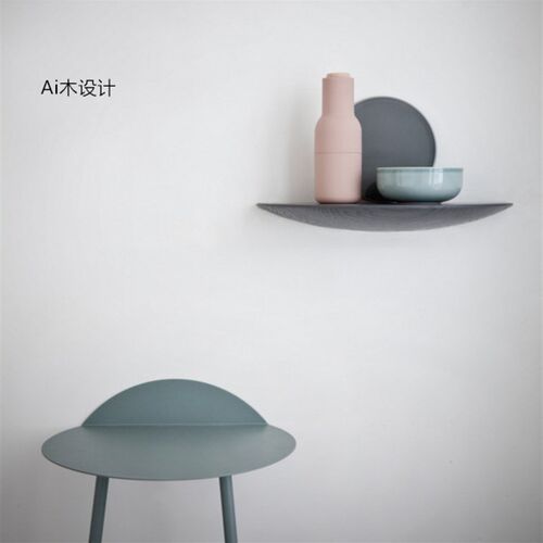 极速北欧天空阶梯个性客厅墙面装饰置物架样板间层架壁挂隔板造型