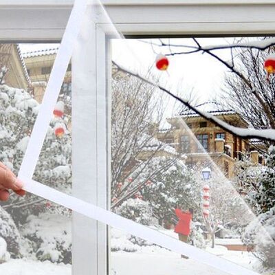 好货Window Heat Insulation Film Window Insulation Kit Warm F