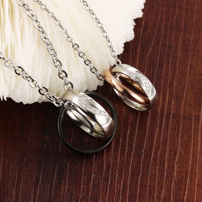 Manufacturers selling jewelry exquisite zircon double loop