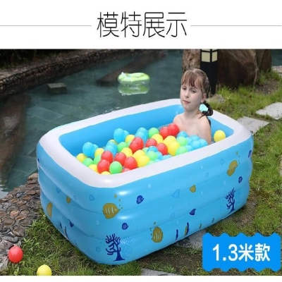 新品室内充气游泳池大型宝宝洗澡幼家庭家用夏长方形大大的婴儿游