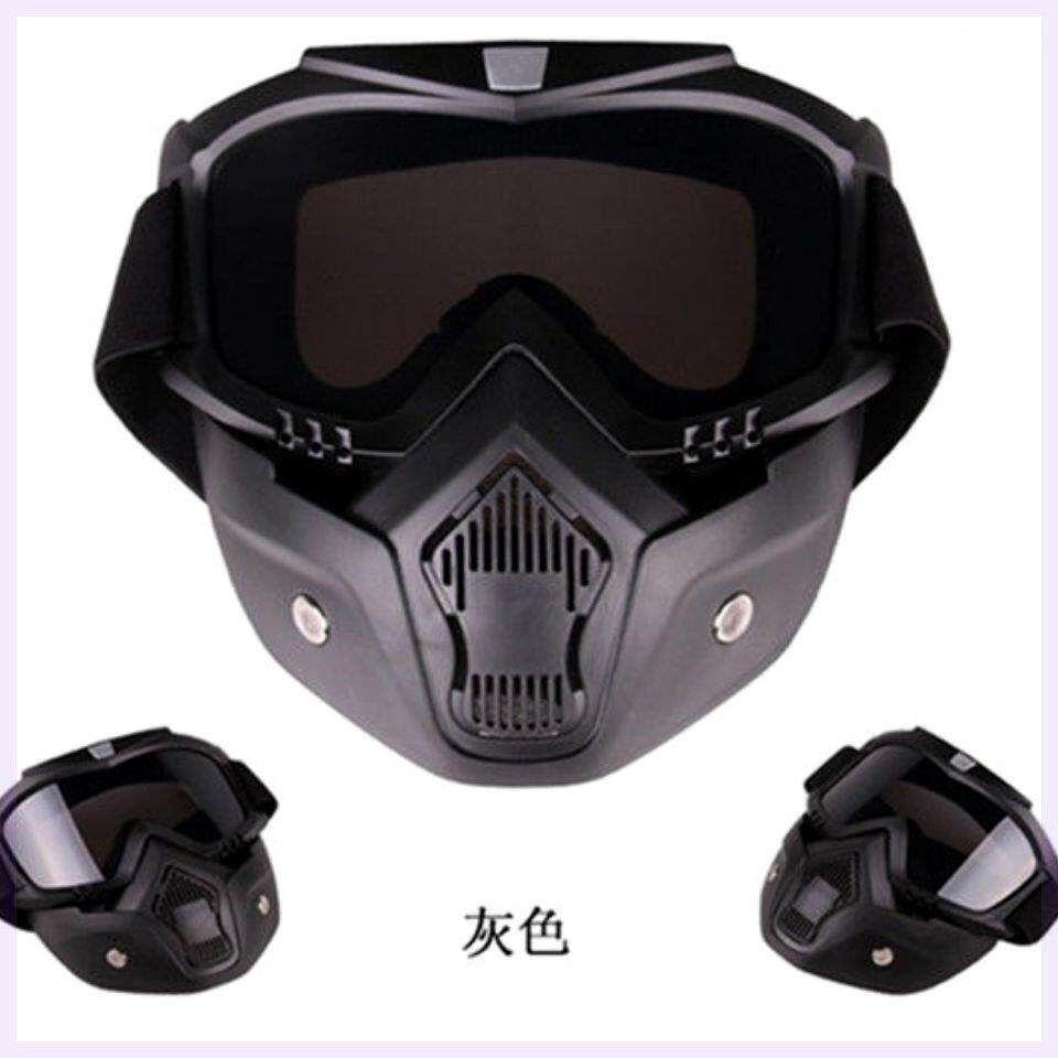 儿童防毒面具玩具美式全脸抗冲击战术面罩户外军迷野战cs防尘防雾