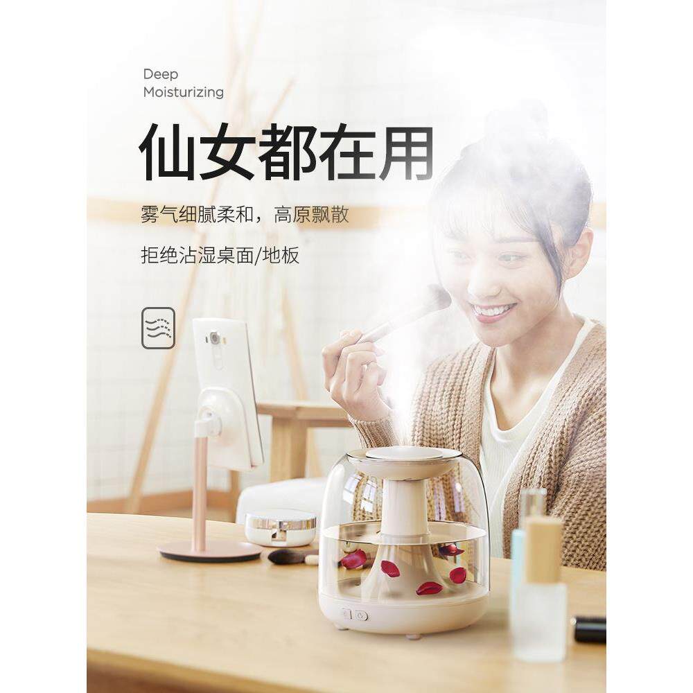 remax加湿器家用静音卧室冬季客厅香薰机办公室桌面房间床头小夜