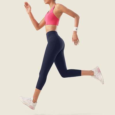 VfU星晴裤 薄款速干健身裤七分女紧身运动外穿跑步高腰提臀瑜伽服