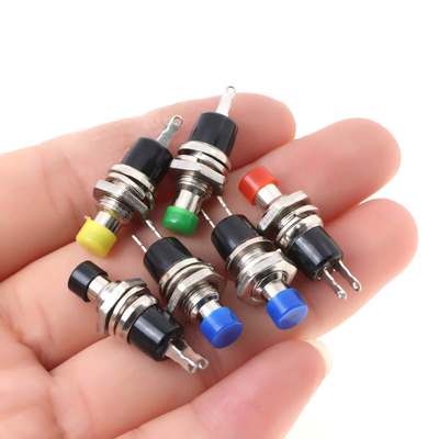 新品6pcs PBS-110 7MM Momentary Push Button Switch Press The