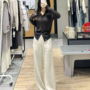 MM麦檬商场同款2025秋冬新款百搭高领针织衫打底衫女5GA334072