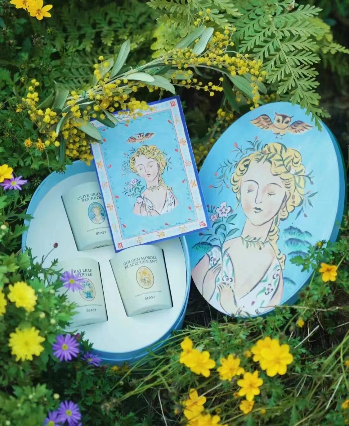 thebeast正品野兽派香薰蜡烛家用卧室香氛礼盒女神生日情人节礼物