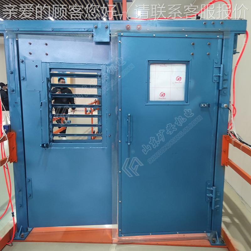 矿用气动无压门SWM衡可视风窗矿用风煤门抗冲击双向调节平密闭门