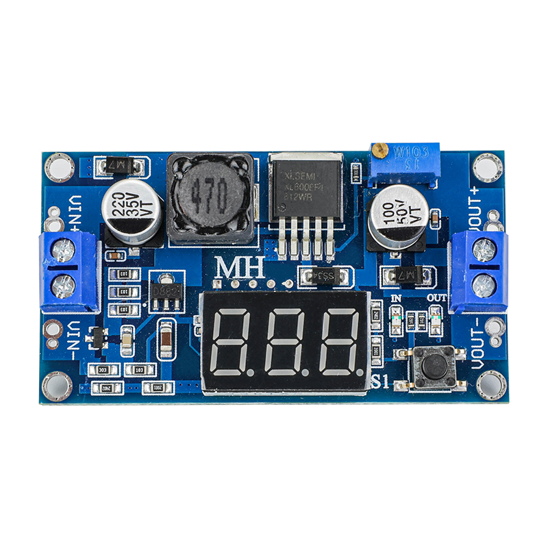 极速DC-DC可调升压模块升r压板稳压电源模块宽压输入5v-12v升9 24