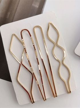 极速Simpcle Metal Hair Clips for Women Hairpins Hair Accesso