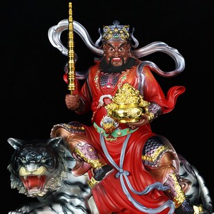 极速树脂武财g神爷赵公明骑黑虎赵玄坛赵元帅神像招财进宝店铺礼