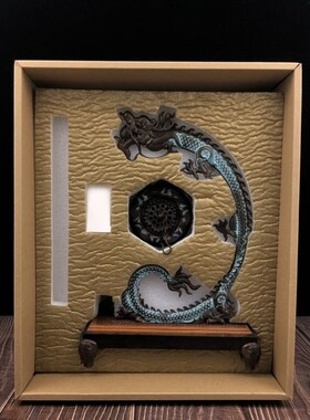 新品彩蓝莲花龙吊式悬挂香炉家用室内创意檀香炉熏香Y盘香炉倒流